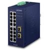 Industrial 1000X SFP Ethernet Switch IGS-1820TF 16-port 10/100/1000T + 2-port