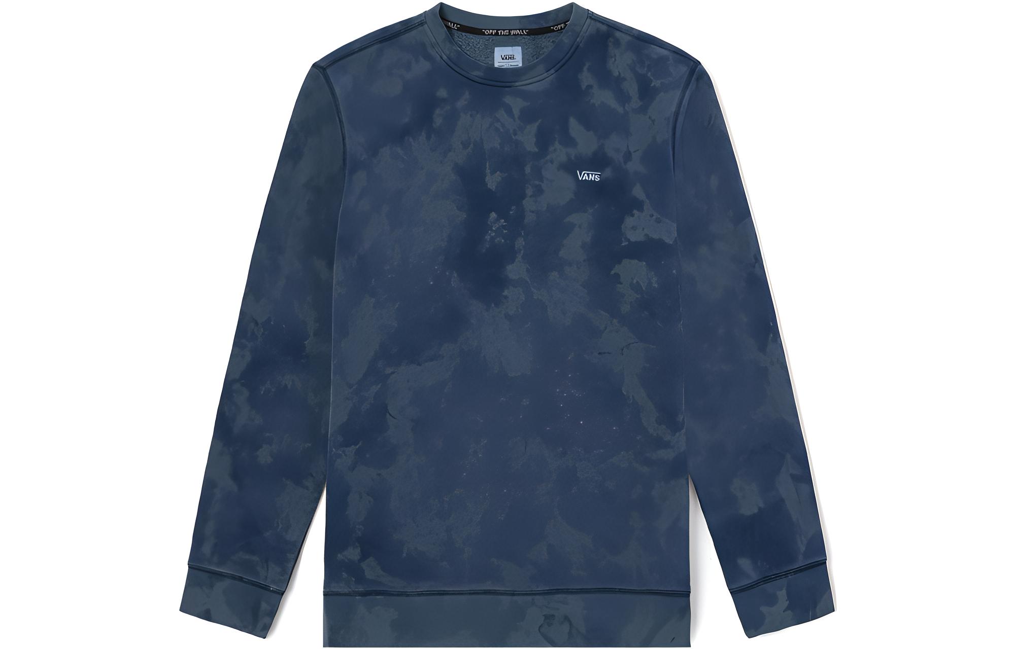 Vans Sweatshirts Unisex Blue Crew Neck Moderate Regular VN00062TBNQ XS
