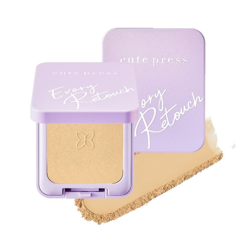 Cute Press - Evory Retouch Oil Control Foundation Powder SPF 30 PA +++