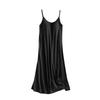 Women's Summer Dress Loose Beach Vacation Casual Deep V Neck Vest Dress Elegant Shirt Dress