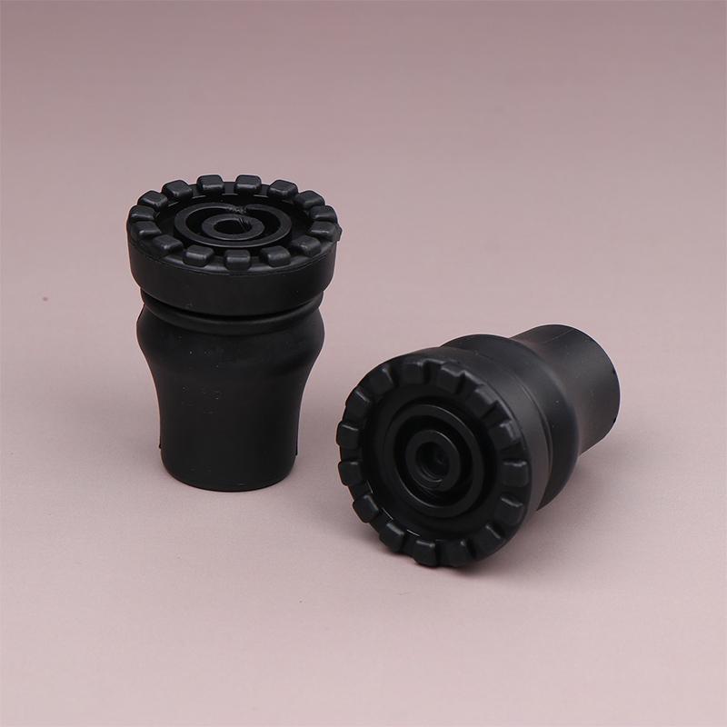 6Pcs Trekking Sticks Protector Cap Tip Non-Slip Hiking Stick Replacement Tips Buffer Lightweight For Climbing Hiking