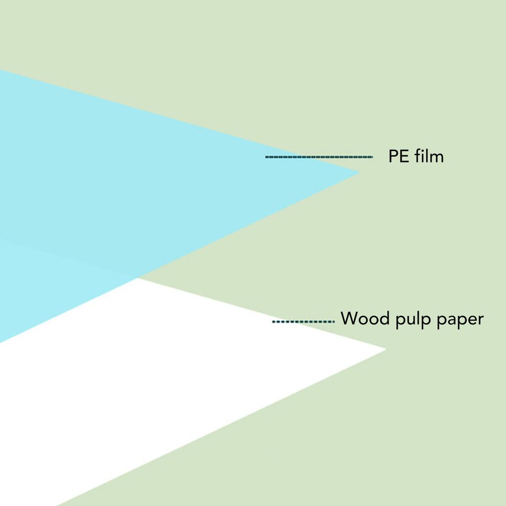 80 Sheet Disposable Dental Bib Blue Beauty Salon Restaurant Wateproof Patient Elderly Bib 19.7 X 23.6 Inch