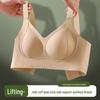 Seamless Plus Size Women's Bra: Comfortable, Thin, and Supportive with Lift and Slimming Effect.