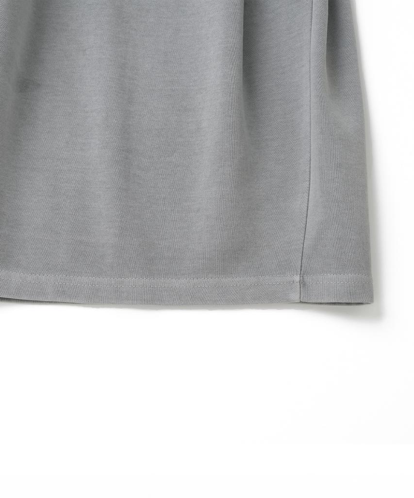 KNITTED Bermuda Training Half Pants Pigment Stone Grey