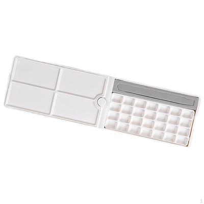 Paleta de acuarelă Tavă de amestecare pentru guașă Schițe de călătorie goală Rechizite pentru cutie de vopsea