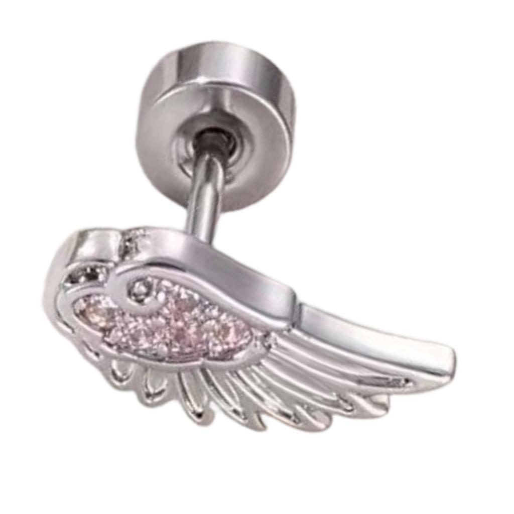 Wing Cartilage Earrings Symbolizing Freedom Dreams Safe Alloy Materials Comfortable Fit Any Event