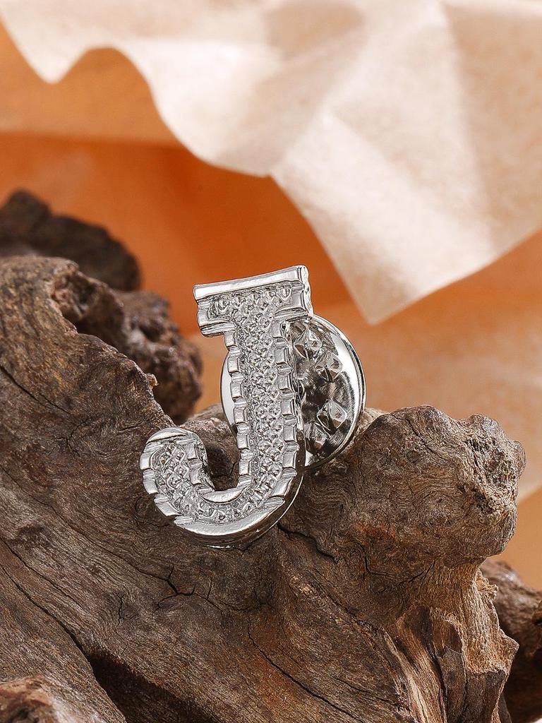 Luxury Alphabet Brooch: Elegant 26-Letter Fashion Pin to Secure Clothing in Style