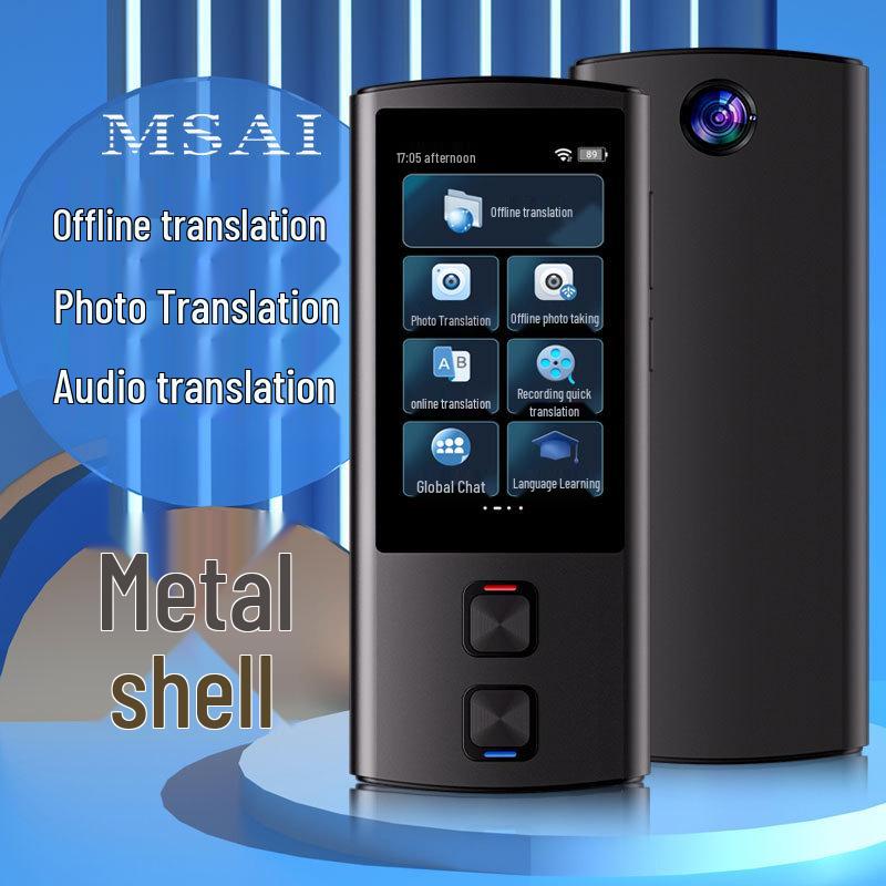 Cross-border Portable Offline Language Translator Earphones with Smart Photo Translation