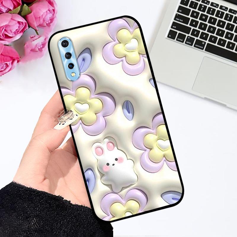 For Vivo iQOO Neo 855 5G Case iQOO Z5 Cute Cartoon Astronaut Soft Silicone TPU Phone Cover For VIVO S1 Y7S 4G Global Coque Funda