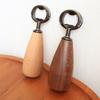 Wooden Bottle Opener Bartender Handheld Beer Jar Opener Wooden Can Stainless Steel Bottle Opener Creative Bottle Opener