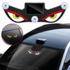 Solar Powered Suction Cup Car Neon Light Wireless Demon Eye LED Ambient Light USB Rechargeable Atmosphere Breathing Lamp Decor