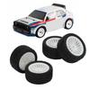 4Pcs Rubber Tire Strong Grip Powerful Buffering Racing Car Tires for UD1601 UD1602 UD1603 UD1604 UD1607 SG1603 SG1604