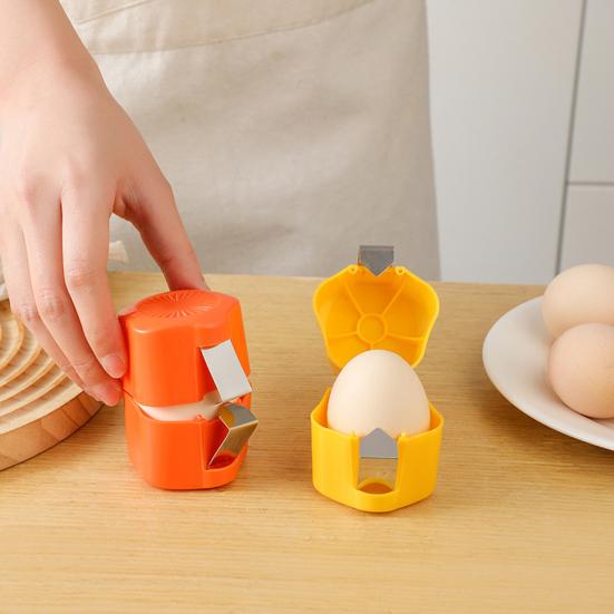 Egg Shell Opener Ergonomic Egg Shell Cracker Egg Separator And Opener Kitchen Egg Shell Remover Gadget