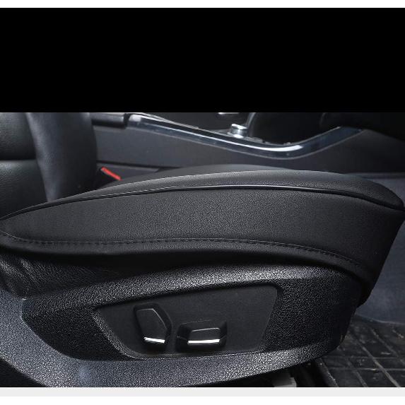 Luxury PU Leather Car Seat Cover Protector Front, Bottom Single Seat Cover-Compatible with 90% Vehicles (Width 20.8 ×deep 21×Thick 0.2 Inch)