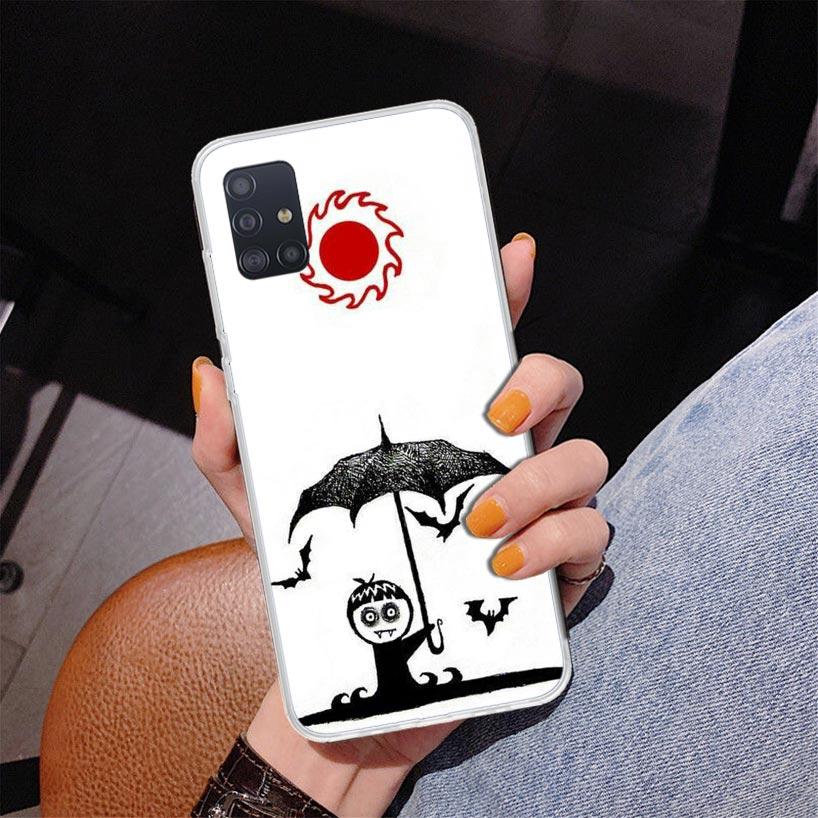 Gothic Vampire Scarlet Art Phone Case For Samsung Galaxy A52 A32 A22 A12 A51 A31 A50S A30S A20S A10S Note 20 Ultra 10 Plus S10 A