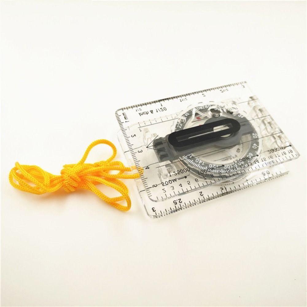 Thumb Compass Travel Kits Mini Ruler Compass Outdoor Navigation Compass Ruler Map Reading Scouts