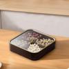 Chinese Style Wood Grain Single-Layer Candy & Dried Fruit Box