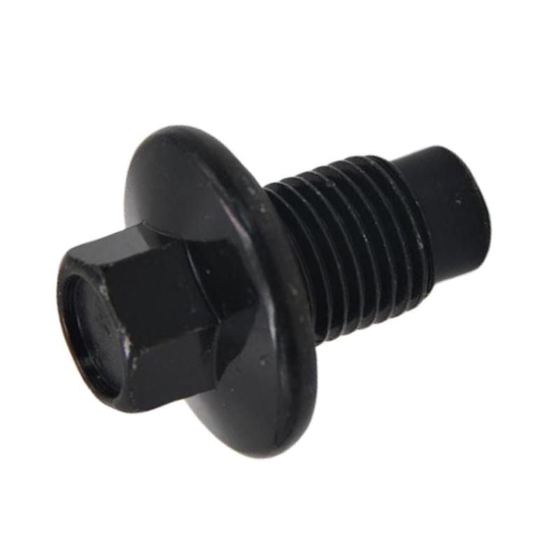 Oil Drain Plug Screw Black M14x1.5mm Metal Sump Pan Bolt Car Maintenance for Ford KA Fusion C-max
