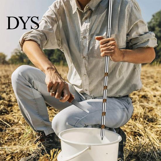 Geological Exploration Tool Soil Sample Probe Set Stainless Steel Collecting with High-quality Core Sampler T-Handle Adjustable Rustproof Easy