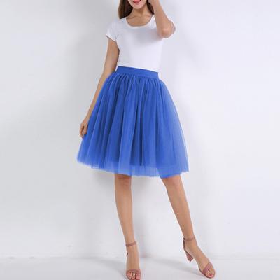 Falda de Ballet Retro para Mujer Disfraz de Carnaval Enagua Ballet Años 50 Multicapa Cintura Enagua Princesa