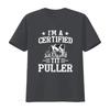 Im A Certified Tit Puller T Shirt Cute Cow Lover GifT Dairy Farmer Cattle Vintage Washed Breathable Comfortable Homme Graphic