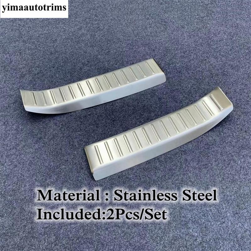 Rear Trunk Door Sill Plate Panel Guard Anti Scratching Protection Cover Trim Stainless Accessories For Mazda CX-30  - 2025