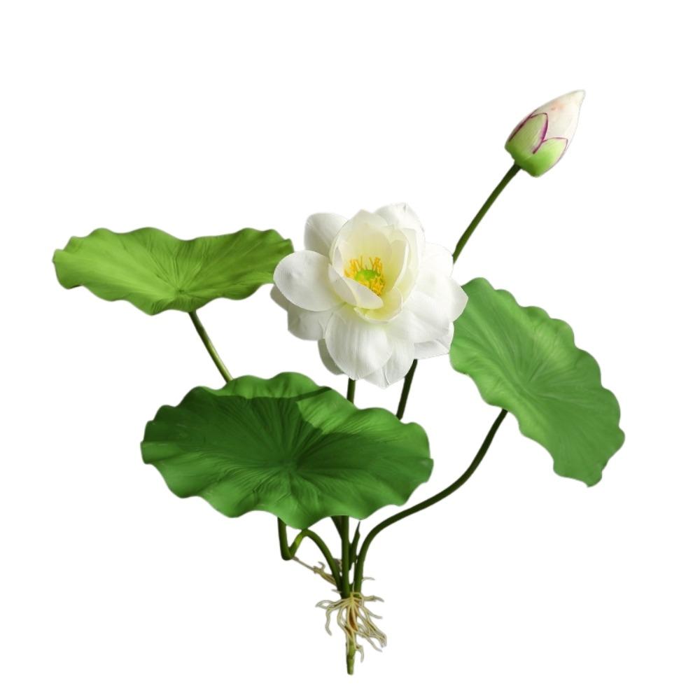Chinesische künstliche Blumenast 55cm Fake-Blumen Seidenlotusblume Hochzeitsdeko