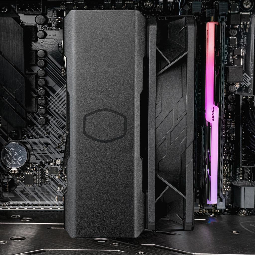 Cooler Master Hyper 212 Black Socket Compatible Single Tower 1 Fan Air Cooling CPU Cooler FN2042 LGA1700/AM4/AM5 RR-S4KK-25SN-R1