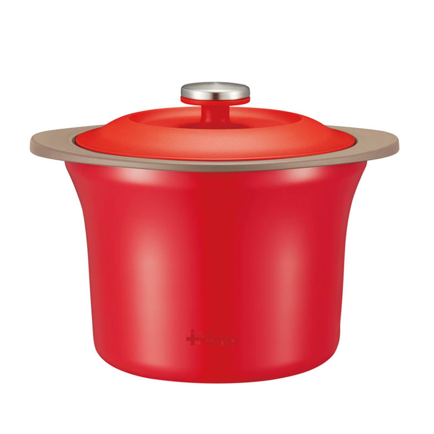 Peacock Vacuum Flasks Co., Ltd. Microwave Cooker Irma Living Jar Red 1.72L ACA-160 R