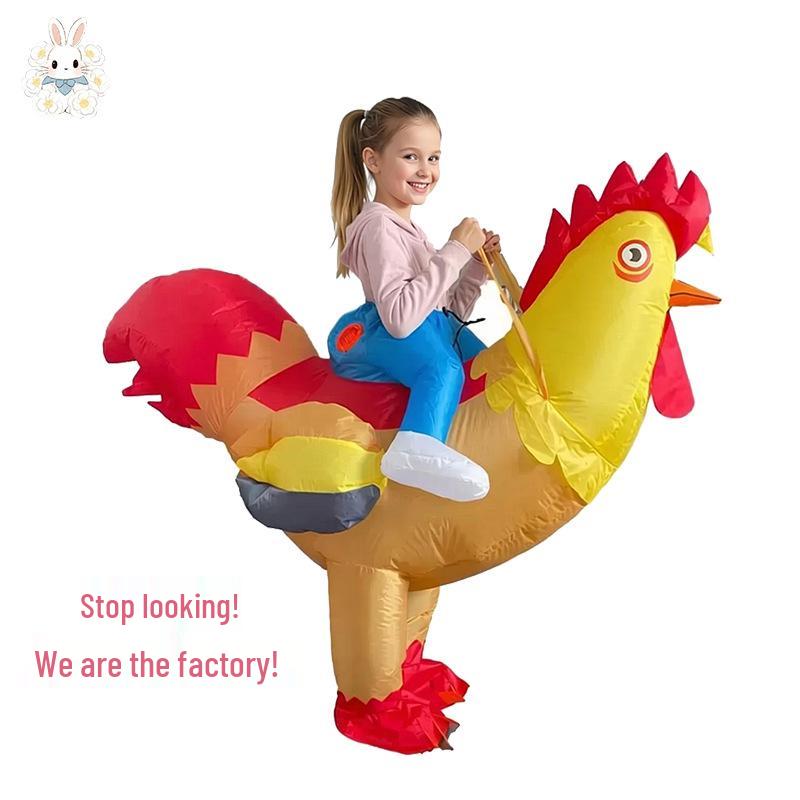 Thanksgiving Festival Cosplay Inflatable Turkey Costume for Parties and Performances