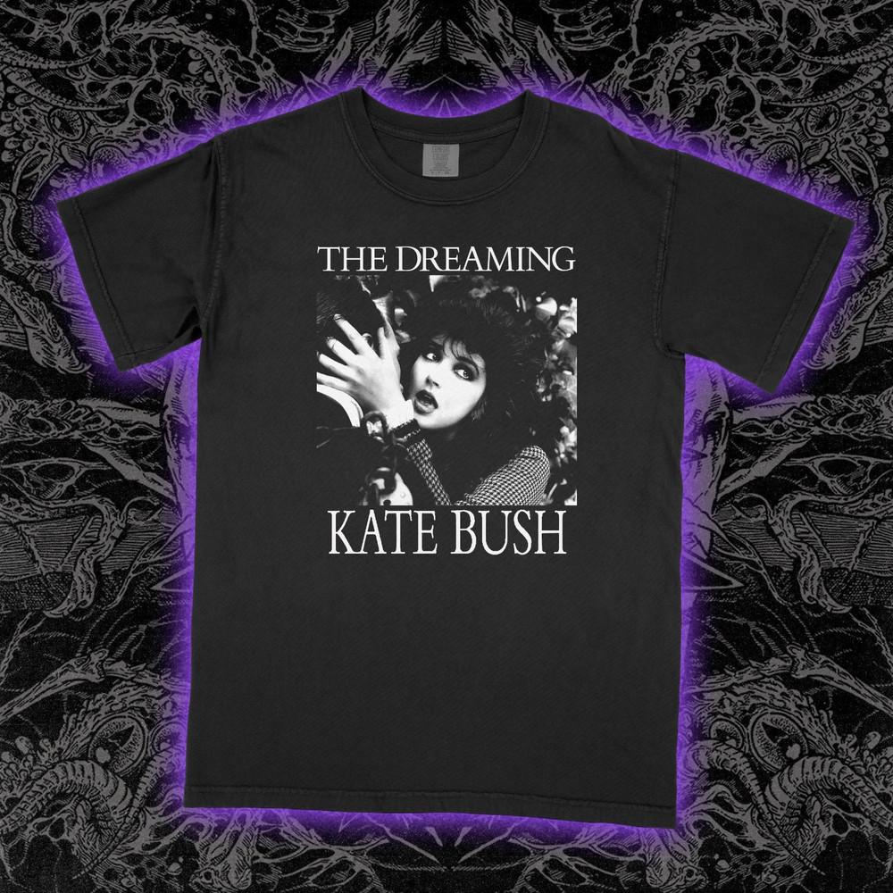 Kate Bush The Dreaming T-Shirt Vintage Art Rock Album Graphic Tee Unisex Soft