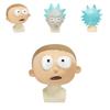 Rick And Morty Professor Latexmaske Halloween Anime Cosplay Kopfbedeckung DIY Spaß Geeignet für verschiedene Festivals