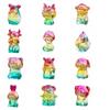 Crystal Cartoon Animal Figurines Elegant Mini Miniature Figure  Desktop Ornament
