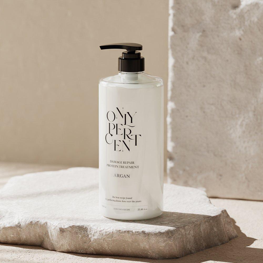 ONLY PERCENT Argan 47 Extreme Damage Protein Treatment Large Capacity 1000ml