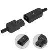 Elektrische AC-Steckdose 3 Buchse/Stecker Eingangsstecker 3-polige Buchsenmontage