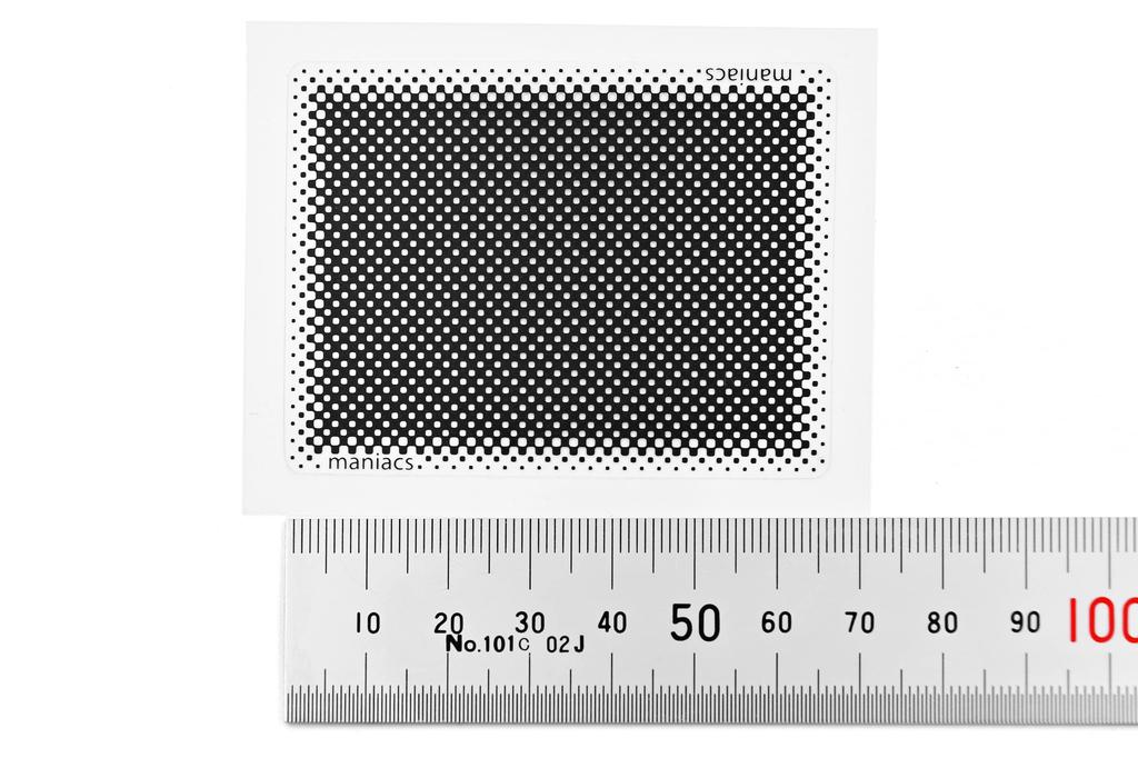 Dot gradation base sticker (M (all dots transparent))