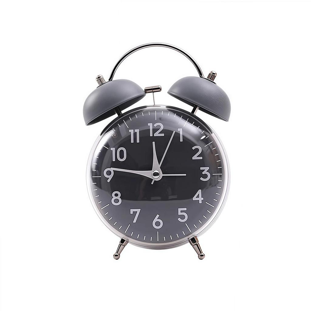 Battery Operated Clock Extra Loud Alarm Built-in Night Light Effective Sound Alarm Morning Routine For Bedroom
