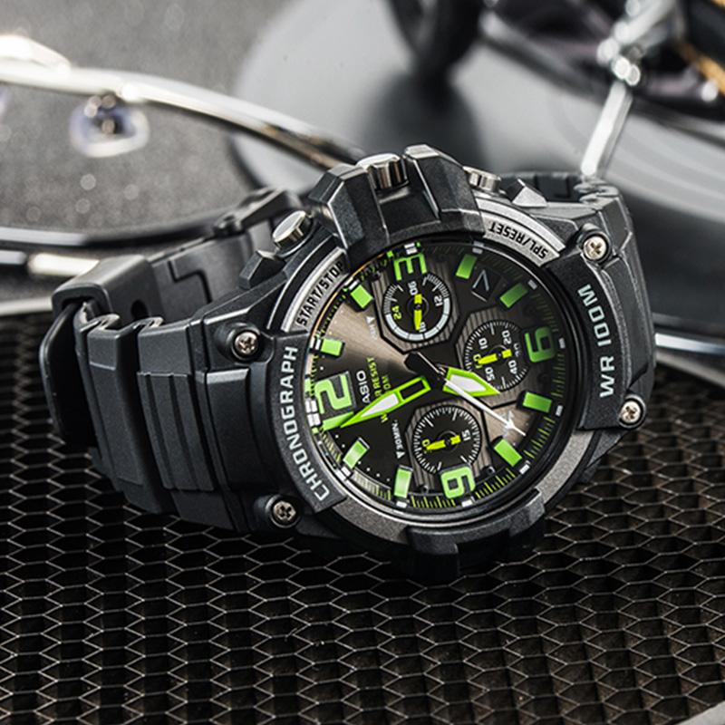 Casio Men DRESS Black Watch MCW-100H-3AVDF MCW-100H-3AVDF