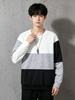 Teen Boys' Crewneck Color-Block Long-Sleeve Casual Sweatshirt