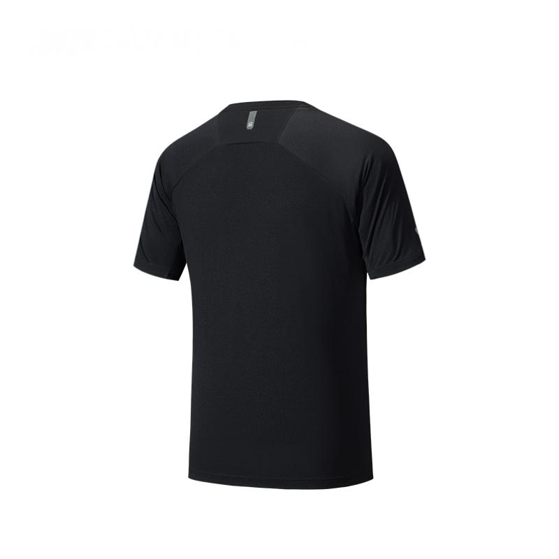 Anta Champion Outdoor Series Sport Simple Comfortable Versatile Solid Color Breathable Short Sleeve T-Shirt Men Tops 152530120-7