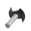 1Pc 8mm Shank T-Sloting Biscuit Joint Slot Cutter Articulação Entalho Router Bit Fresa Cortador de madeira