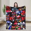Super Sentai Blanket Soft Warm Graphic Plush Bedding Throws For Outdoor Decorative Flannel Bedspread Bed Cover
