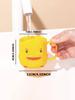 1pc- Adorable Yellow Duck Mouthwash Cup - , Perfect for Daily Household Use, Convenient Toothbrush Holder Bathroom supplies