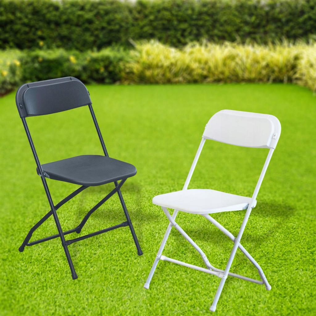 Folding Garden Catering Chair 44x50x80cm Office Banquet Chair