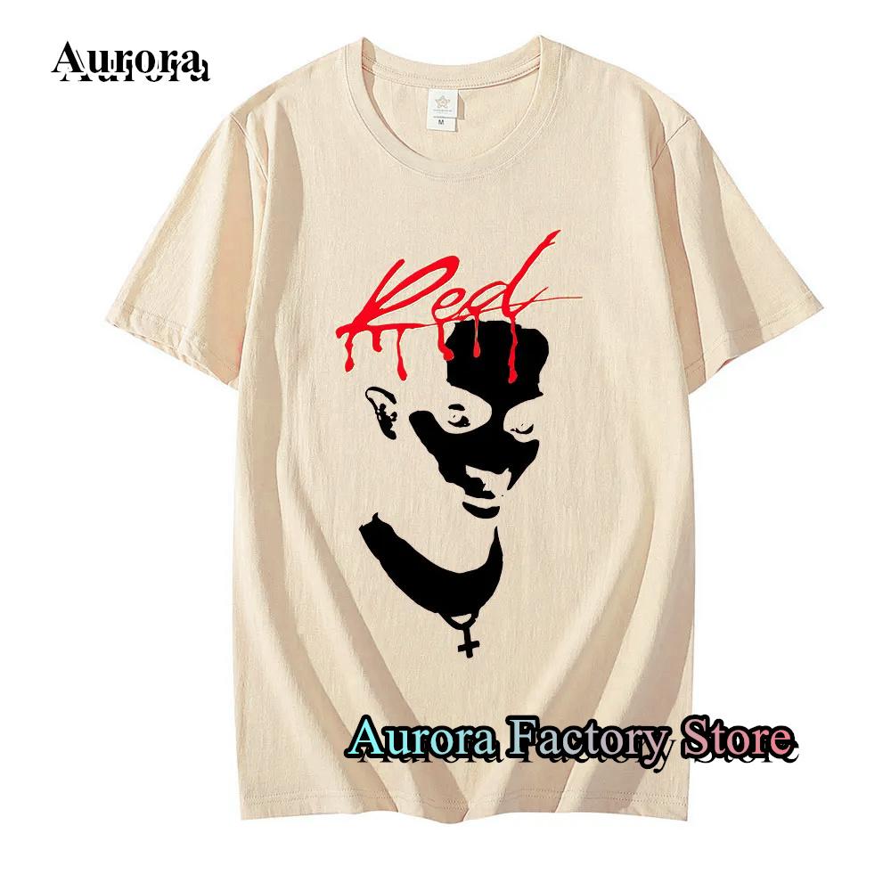 Playboi Carti Music Album Print T-Shirt Summer Men Women Cotton Tops Tees Male Clothing Vintage 90s Rap Hip Hop Streetwear