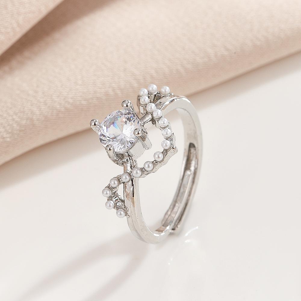 Korean version simple opening classic ring, personalized and fashionable opening rings