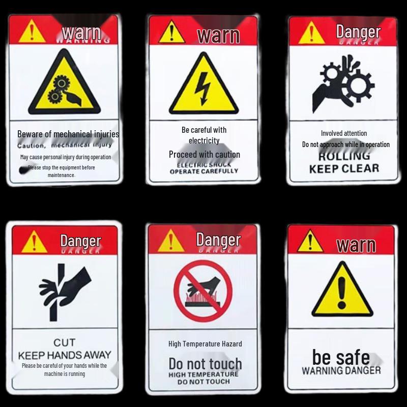 Brangdy Industrial Safety Warning Sign