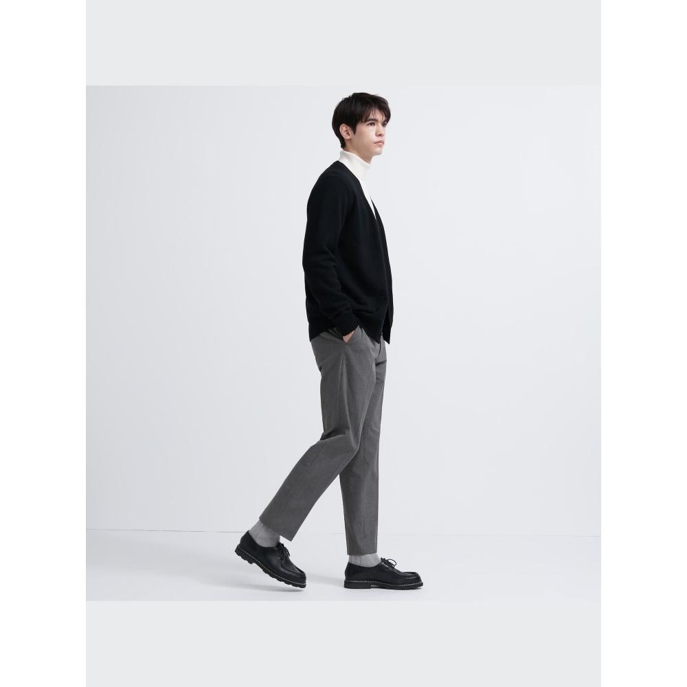 Uniqlo Heattech Smart Pants  Leg Length 76cm  Houndstooth