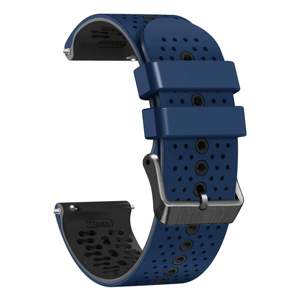 For Garmin Forerunner 255 255M 265 965 745 Veu2 Strap 22mm Silicone Sports Bracelet For Garmin Venu 2/Vivoactive 4 Watchband