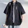 Stylish Men's Short-Sleeve Casual Shirt - Hong Kong Spring/Summer Collection